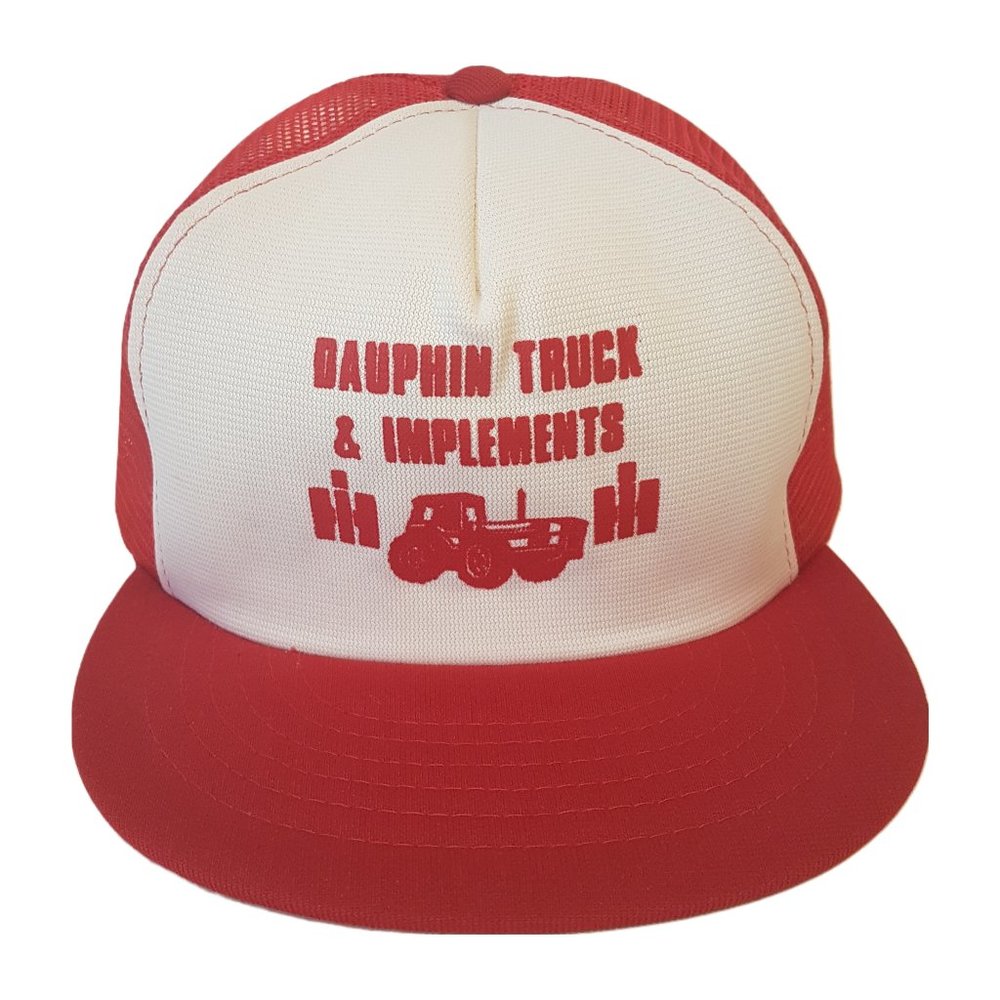 Vintage 80s Case IH Hat International Harvester Truck Tractor Dauphin Manitoba
